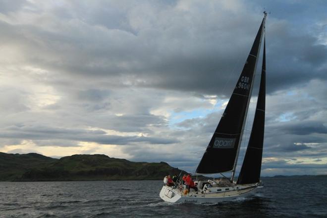 Aparito Off Scarba - 2016 Three Peaks Yacht Race © Rob Howard